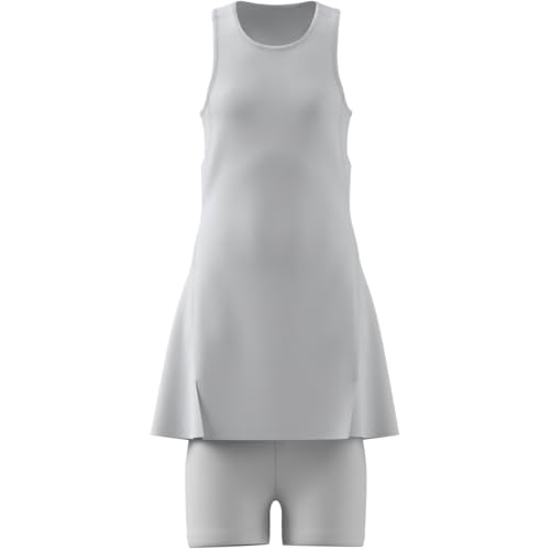 Adidas Mädchen Girls Club Tennis Dress, White, 9-10 Years
