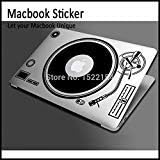 Circle Love Computer Decals Dj Technics Deck Record Player Laptop Sticker For Apple Macbook Decal Air Pro Retina 11 13 15 Mac Skin Pegatina Adesivo Notebook