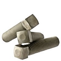 3/8"-16x1 (FT) Oval Point Square Head Set Screw, Oval Point, Case Hardened Steel, Plain Finish (inch) (Quantity: 1500)