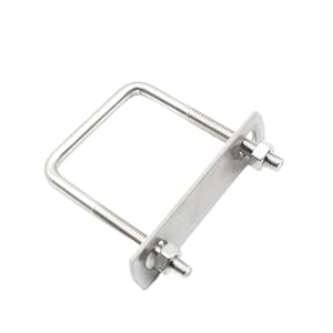 Clenea Edelstahl U-Bügelbolzen M8x60x160 Stabil