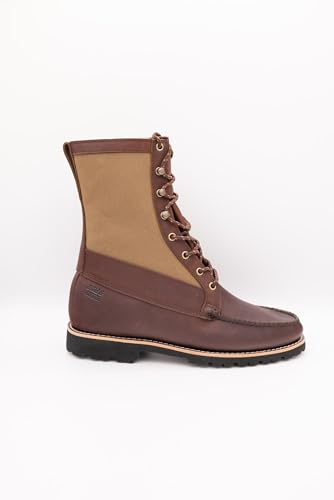 Field & Stream x Gokey The Legend 8" Dry Wax Canvas and Leather Upland Boot3