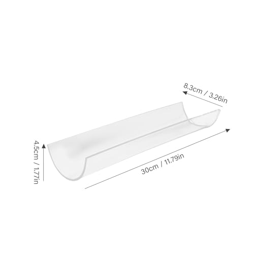 Molde acrílico en forma de U para rollos de pastel 7.5cm miniatura 2