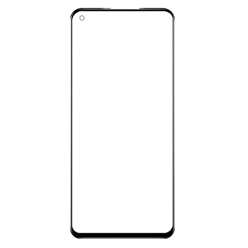 Image of eZell Tempered Glass (Curved) compatible for Realme GT, Sensitive touch, Edge to Edge Coverage Full Screen protector with Dry & Wet Wipes