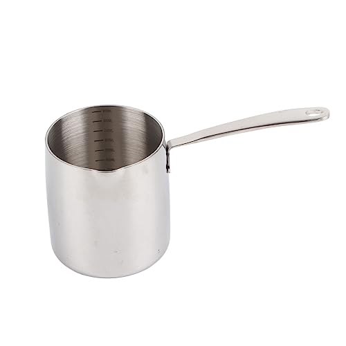 Yomiyuyr Butterwärmer, schnelle Wärmeleitung mit genauer Skala und Aufhängeloch, zum Schmelzen von Butter, Erhitzen von Milch und Kochen kleiner Portionen für Hobbyköche, 900 ml (900ML)