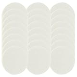 Alipis Almohadillas Aromáticas de Algodón de Color Claro, 200 Piezas, para Collar Difusor de Aceites Esenciales de 30 Mm, Recambio de Almohadilla de Aromaterapia Hogar y Ambientador