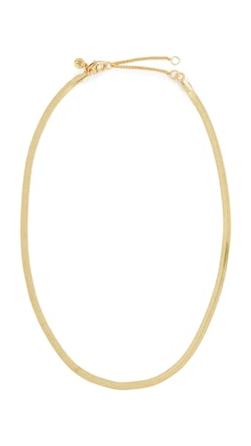 Madewell Herringbone Necklace Vintage Gold One Size