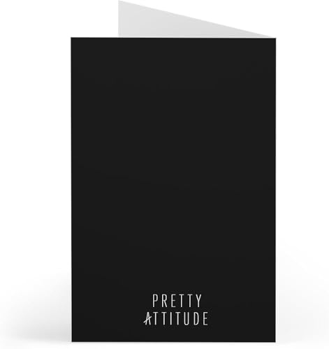 Pretty Attitude Carte d'anniversaire gothique tête de mort – Carte Happy Birthday avec enveloppe – Rock Heavy Metal Alternative – vue 6