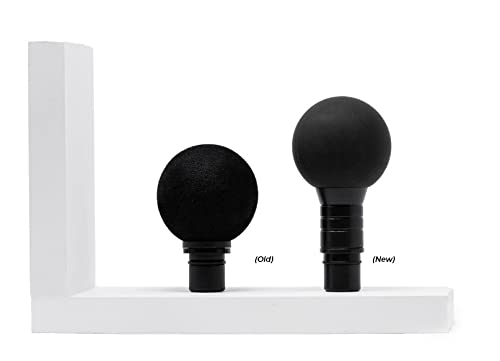 PlayMakar Premium Massage Gun Tips, 6 Non Porous, Massager Heads for Deep Tissue Percussion Massage