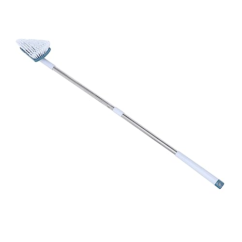 BELLIFFY Bathroom Long-Handle Cleaning Brush Stiff Bristles Flexible Floor Scrub