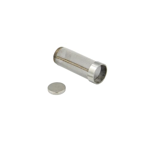 Mini filtro de aceite hidráulico para piezas modelo camión excavadora RC fine strainer