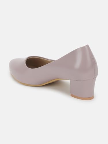 Image of Marc Loire Women's Block Heel Pump Shoes for Office, Party and Formal Occasions