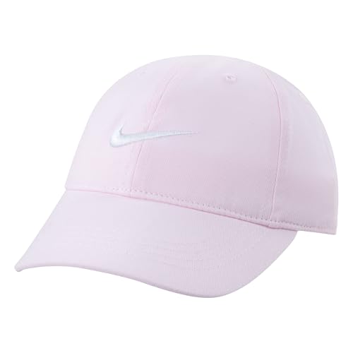 Casquette Nike fille réglable en coton rose pour protéger les enfants du soleil lors des sorties