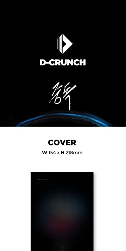 D-Crunch Addiction 3rd Single Album CD+64p PhotoBook+1p PhotoCard+1p PostCard+1p Folding Poster On Pack+Tracking Sealed