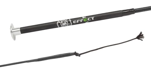 Cravache de dressage Fleck EFFECT noire 110 cm pour cavalier et équitation