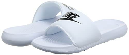 Nike Calçados Femininos de Ginástica, Branco, preto, branco, 13.5