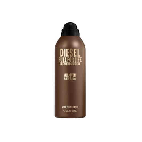 Diesel Fuel For Life For Him, Body Spray, Aftershave For Men, Deep Masculine Scent, 200ml