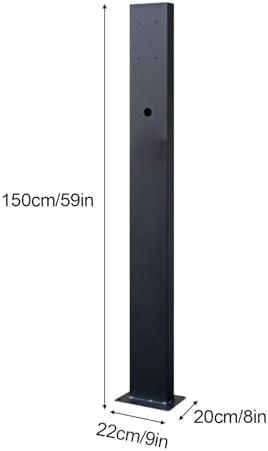 EV Charger Stand Electric Vehicle Charging Station - New Energy Charging Pile, Free Accessory Charging Column, Durable Charging Lever