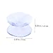 Vaguelly 24pcs Suction Cup Bumper Silicone Suction Pads for Glass Tables Double-Sided Suction Cup Pads No Tool Required Anti-Slip Pad for Furniture