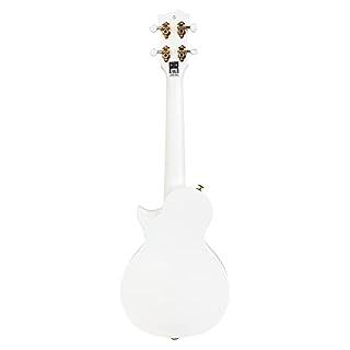 Enya Nova U 23″Ukulélé de concert Blanc – En fibre de carbone – Avec kit pour débutant comprenant des leçons en ligne, un cas, une sangle, un capodastre et des cordes (NOVA U/MF) - Les Beatles, Paul McCartney, John Lennon, RIngo Starr, George Harrison Enya Nova U 23"Ukulélé de concert Blanc – En fibre de carbone – Avec kit pour débutant comprenant des leçons en ligne, un cas, une sangle, un capodastre et des cordes (NOVA U/MF) – Image 2