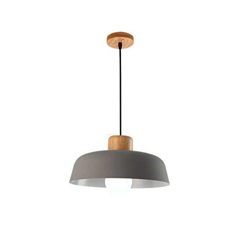 Lustre LED salon au design épuré en fer forgé et verre gris moderne