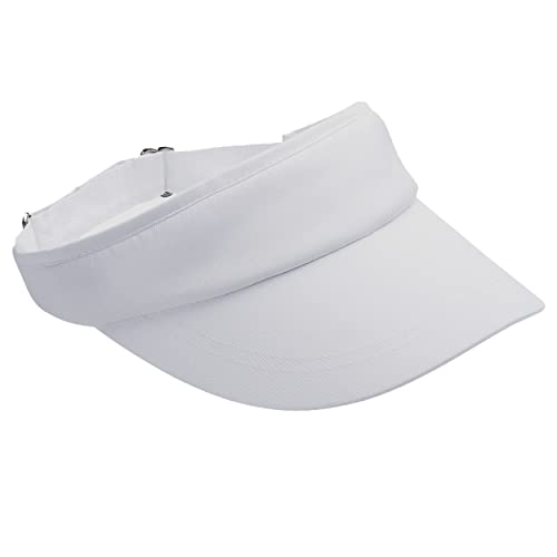 Image of Beechfield Unisex Sports Visor/Headwear (One Size) (White)