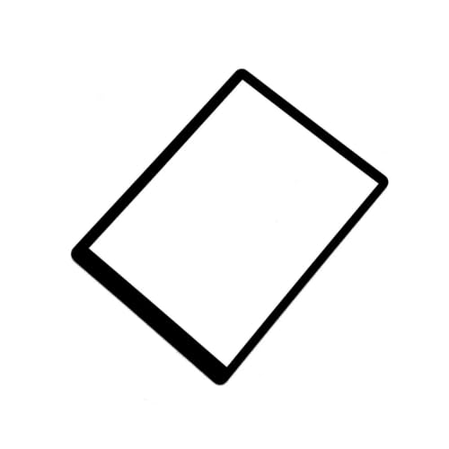 Pantalla LCD para Sony W830 vidrio exterior de repuesto y cinta