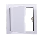 Revisionsklappe mit Magnetsauger, Verstärkte Zugangstür Aus Aluminiumlegierung, Revisionstür for Rohrleitungen, Elektrische Ventile, BrandschutzausrüStung(15 * 15cm/5.9.5.9in)