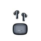 「VGP2025 金賞」Baseus Bowie M2s Pro ワイヤレスイヤホン LDAC ハイレゾ対応 ノイズキャンセリング -52dB AIによる風ノイズ低減 空間オーディオ Bluetooth5.4 イヤホン 35時間再生 専用アプリ対応 小型 軽量 マイク付き イヤーピース付属 Type-C急速充電 タッチ式コントロール (クラスターブラック)