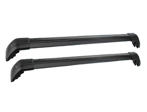 Barras de techo para Lincoln Aviator 2020-2024 de aluminio negro
