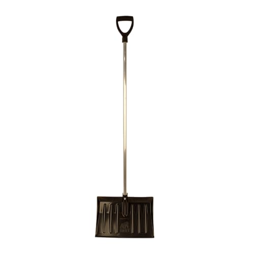 Image of Red Gorilla Multi Shovel with D-Grip Handle Multi-Purpose Spade Lightweight Tool for Mucking Out Stable Garden Compost or Snow Shovel (Black)