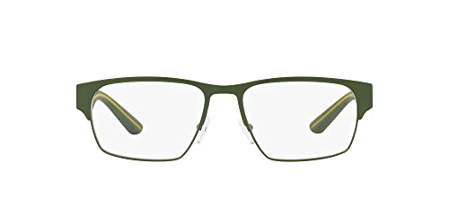 Image of Armani Exchange mens Ax1059 Rectangular Prescription Eyewear Frames