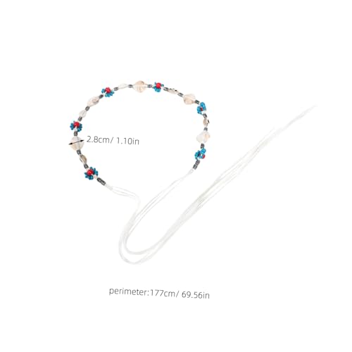 Handmade Boho Belt for Women Adjustable Tie Design with Vibrant Detailing Versatile Ethnic Style Waist Chain for Dresses Festivals and Casual Wear2