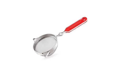 Image of Tosaa Stainless Steel Juice Strainer, Stainless Steel Soup & Juice Strainer- Big Tea STRAINERS(4) 26L x 11W x 6H Cm
