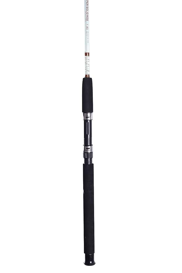 Image of Crocodile Super Solid Glass Fiber Unbreakable Spinning Fishing Rod (9 FT)