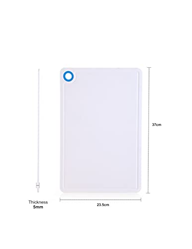 Ganesh Plastic Cutting-Chopping Board for Vegetable, Fruits, Cheese, Premium-Grade Plastic, 100% Food Safe, BPA-Free - Assorted (Image - 4)