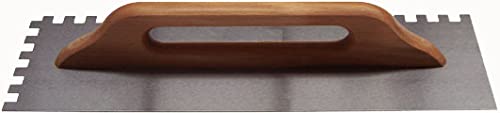 Truelle 2 mains en bois 14 x 50 cm Nespoli aux finitions soignées
