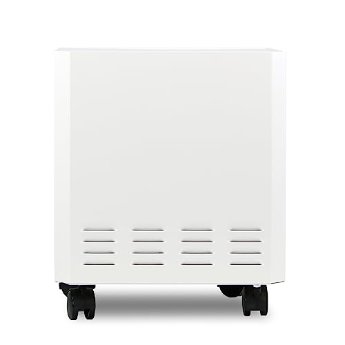 EnviroKlenz Air Purifier for Home 1000 Sq Ft Standard, With HEPA filter (White) | Maximum Coverage, Minimum Noise | Air Purifier for Dust, Particles, Odors, Pet Dander, Allergens, Smoke, and More