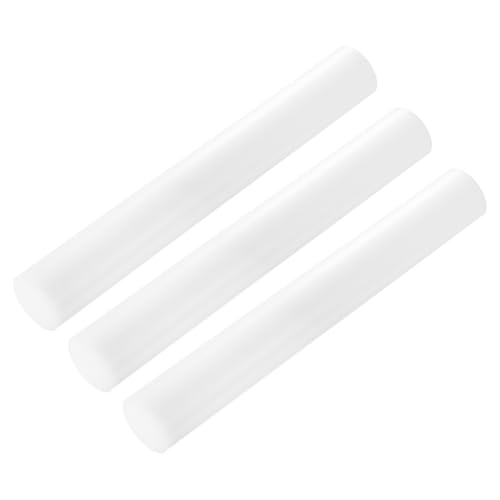 Image of MECCANIXITY ABS Plastic Rod Round Solid Bar 40 mm x 300mm White for DIY Model Material, Architectural Model Making, DIY Sand Table, Pack of 3