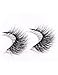 Mink 3D Lashes Natural Lashes Dream Long Cross Handmade Reusable Fase Eyelash For Makeup 1 Pair Package (Natural)
