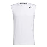 Cuello redondo adidas Camiseta sin Mangas Modelo TF SL FT T Marca
