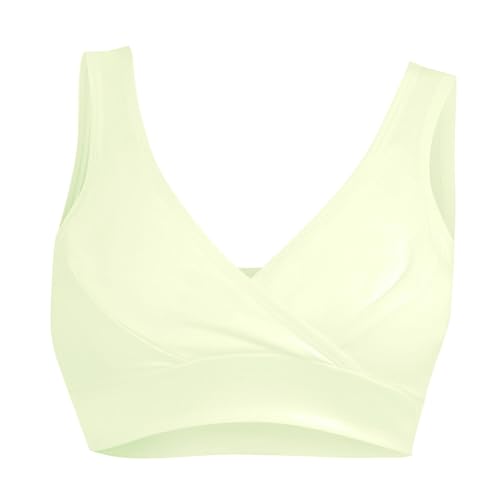 Bralette sin costuras para uso diario, sin aros, brasier de maternidad frontal, transpirable, con alambre, para dormir, amamantar, deportes, suave, para mujer, súper push up, invisible, clip de cierre
