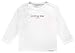 Noppies Unisex Baby U Tee Ls Hester Text T Shirt, White, 62 EU