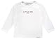 Noppies Unisex Baby U Tee Ls Hester Text T-Shirt, Weiß, 50 EU