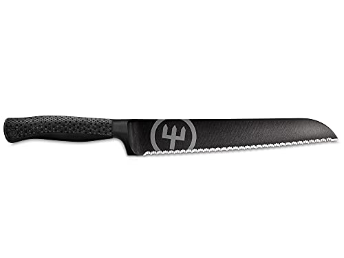 Image of Wusthof Performer 9 inch Double Serrated Bread Knife, Black, Large