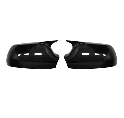 Rétroviseurs couverture extérieure Mazda 6 GG 2003-2008 coque noir brillant