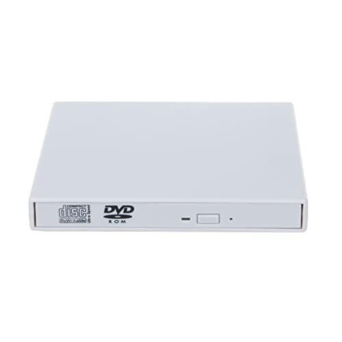 Lectora de DVD externa USB 2.0 plateada portátil miniatura 3