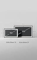 Amazon Echo Show 21 (neueste generation) | Beeindruckendes 21-Zoll-Smart-Display mit integriertem Fire TV, kraftvollem Klang, immersivem HD-Streaming, mit Alexa+ Early Access – Ansicht 8