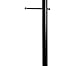 Kichler 9502BK Accessory Post w/Internal Photocell & Ladder, Black