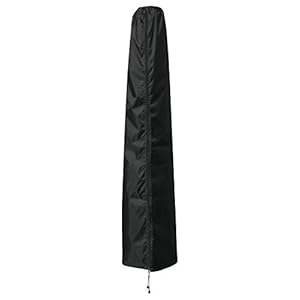 B.PRIME Beschermhoes voor parasols van 280 cm tot 350 cm diameter (228cm x 30/45cm) – Waterdicht, ademend en UV…