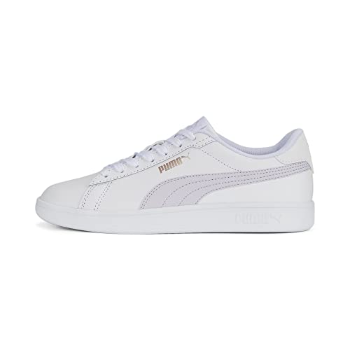 PUMA Puma Smash 3.0l, Zapatillas Hombre, Puma White Spring Lavender Rose Gold, 39 EU